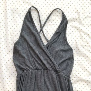 Grey maxi dress